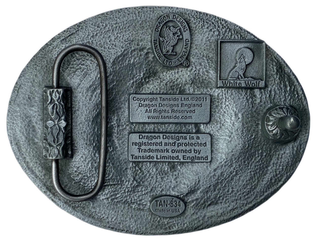 Western Bullet Chamber Belt Buckle